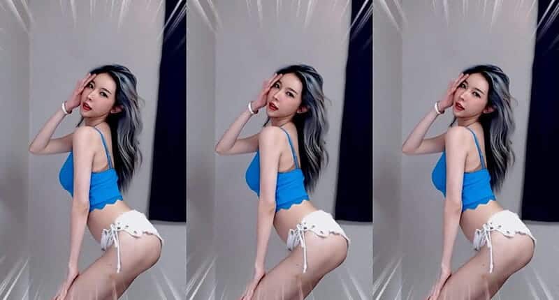 AfreecaTV韩国主播阿英低胸热裤性感热舞写真合集免费下载