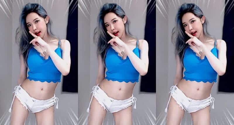 AfreecaTV韩国主播阿英低胸热裤性感热舞写真合集免费下载